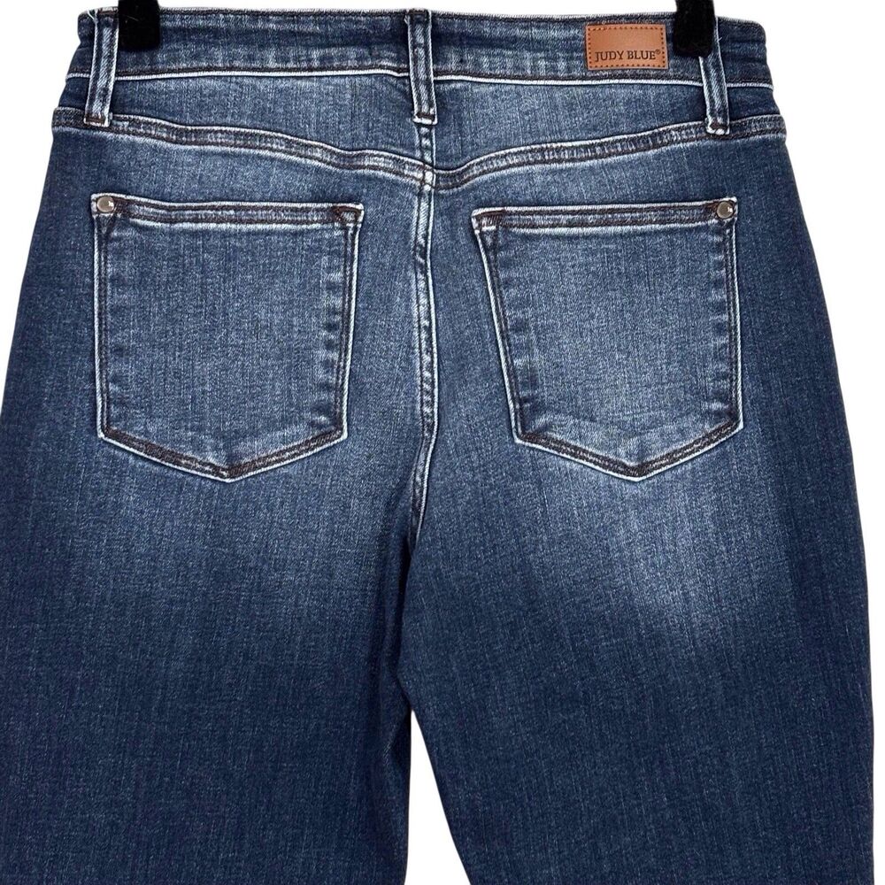 Judy Blue Slim Fit Jeans Size 7/28 28X30 Blue Denim Stretch JB82428DK - Picture 5 of 9